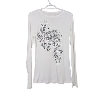 Christine Alexander Embellished Long Sleeved T-Shirt